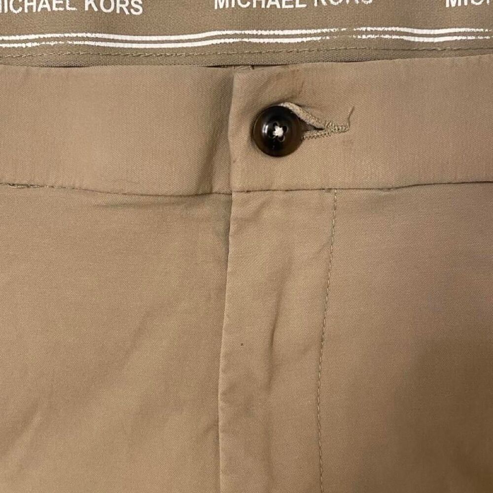 Michael-kors Men's Tan and Khaki Trousers